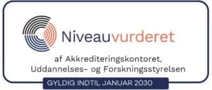 billedet viser dokumentation på godkendt kosmetologuddannelse til kvalifikationsniveau 5